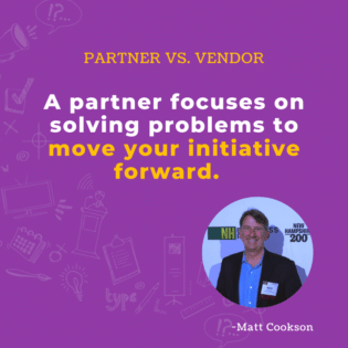 Partner vs vendor - move forward